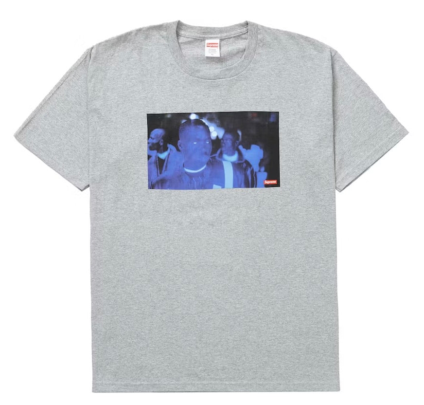SUPREME CONGO BLUE TEE GREY