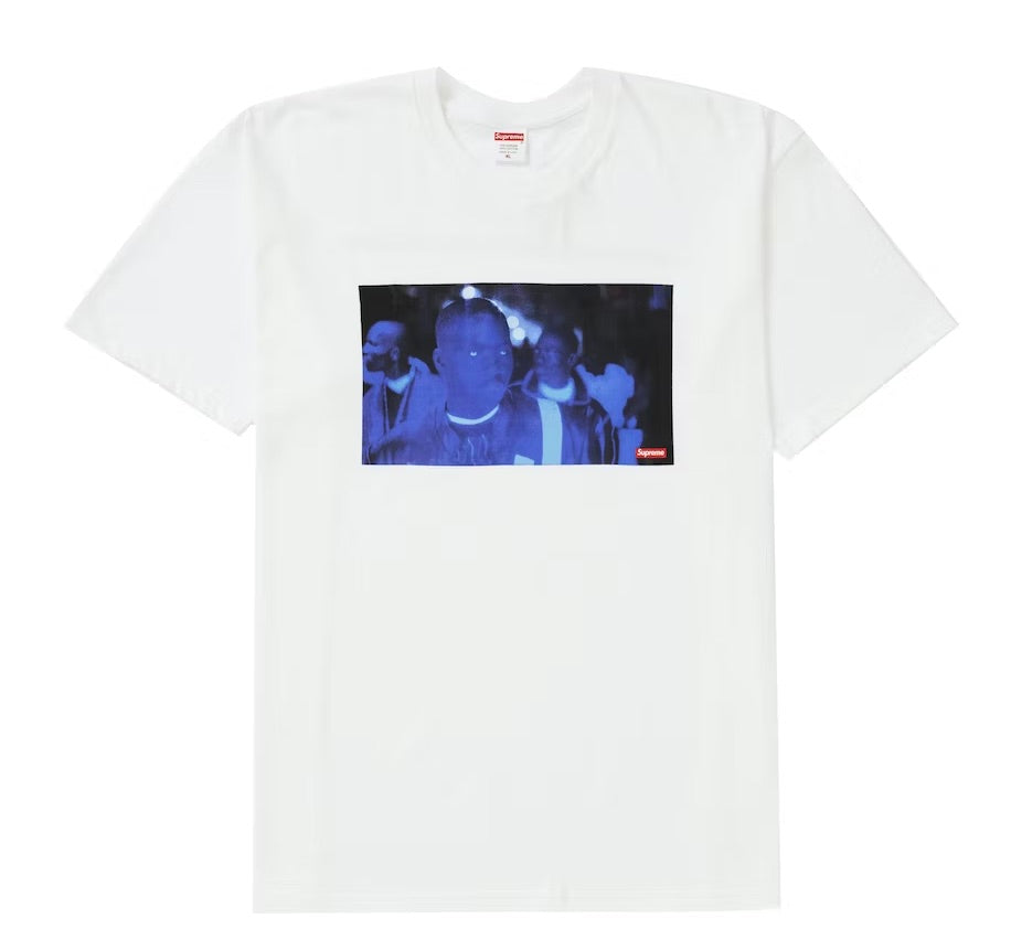 SUPREME CONGO BLUE TEE WHITE