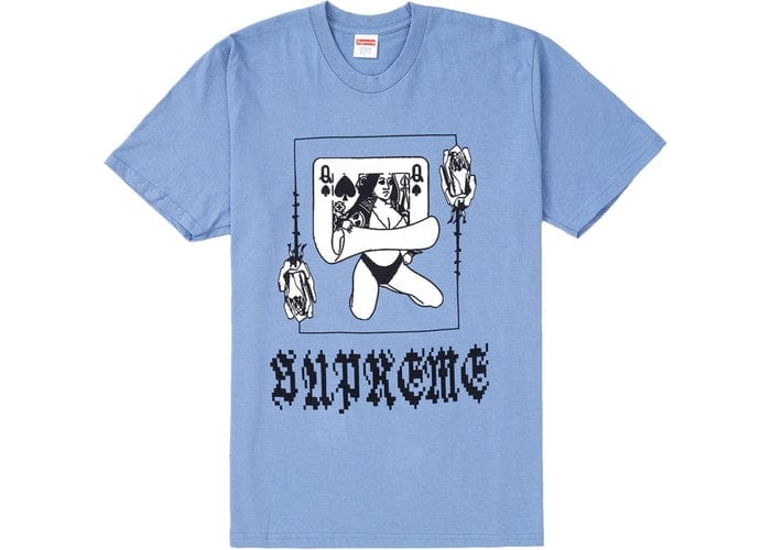 SUPREME QUEEN TEE SLATE