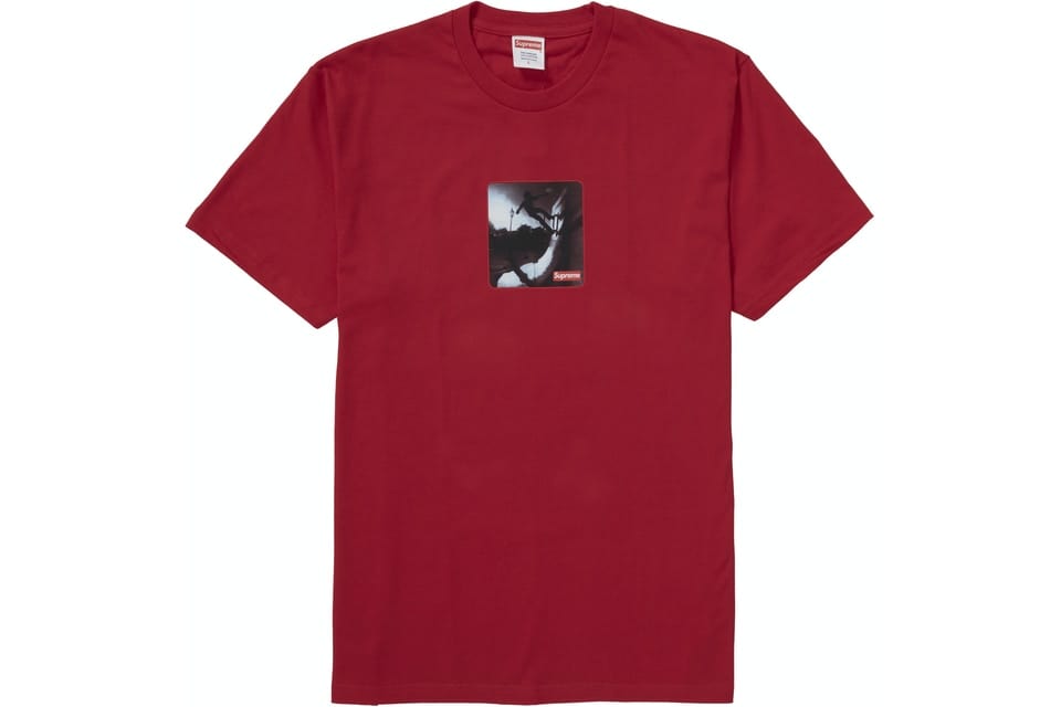 SUPREME SHADOW TEE RED