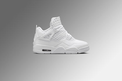Women's Air Jordan 4 Net - White/Phantom/Metallic Gold