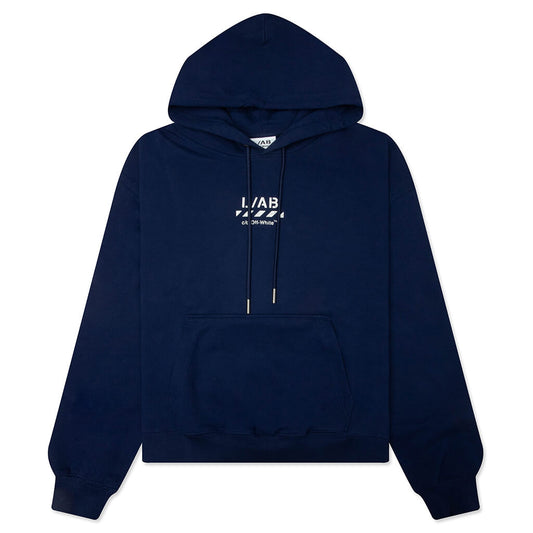 Core Diagonal Hoodie - Marine