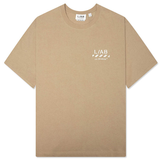 Core Diagonal S/S Tee - Cornstalk