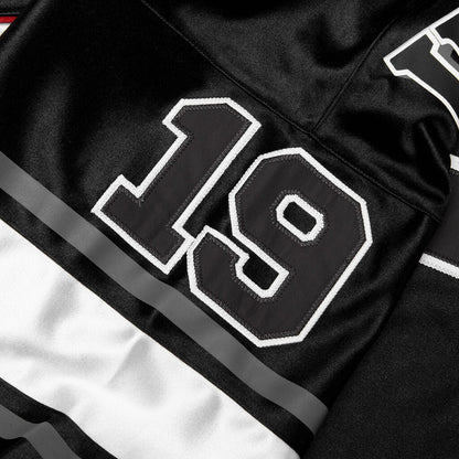 Eye Logo Football Jersey - Black