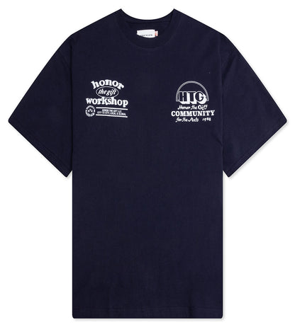 Honor Workshop Tee - Navy