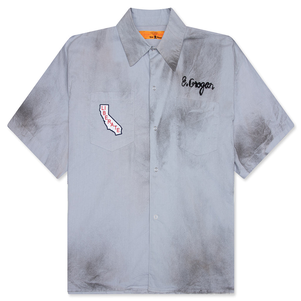 House Of Richard Mechanic Shirt - Baby Blue