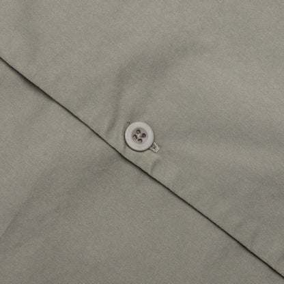 Script Camp Collar Shirt - Washed Khaki