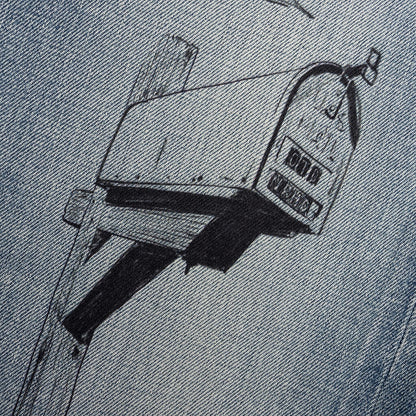 Neighborhood x One Of These Days Washed DP Basic Denim Pants - Indigo