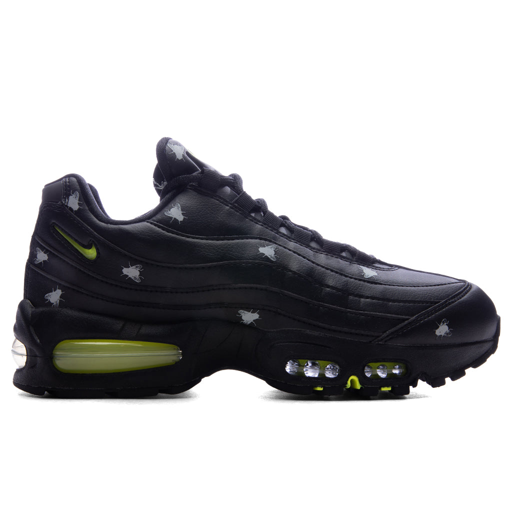 Air Max 95 Premium - Black/Neon Yellow/Black/Metallic Dark Grey