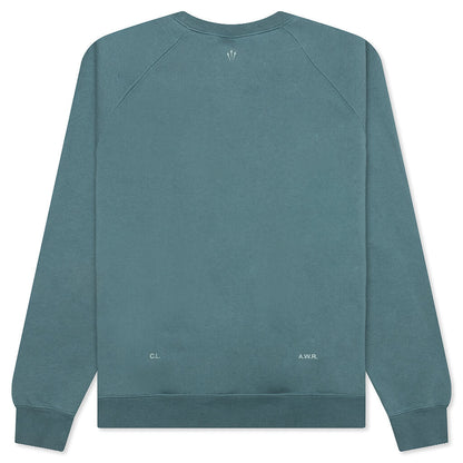 Nike x NOCTA NRG Fleece Crew - Mineral Slate/Faded Spruce/Mica Green