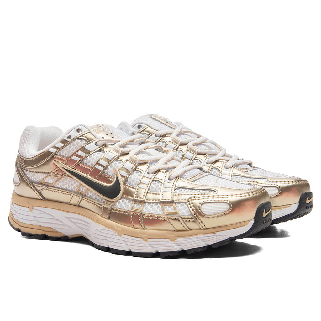 Women's P-6000 Gold - White/Black/Grain/Metallic Gold Grain