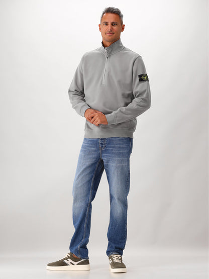 Stone Island Half Zip Grijs